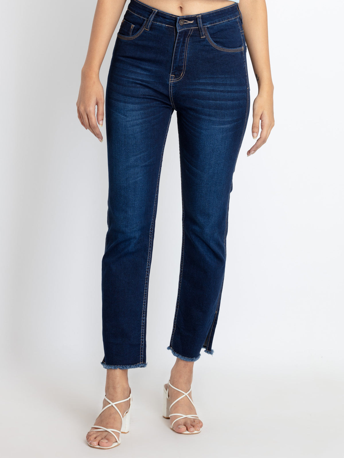 Status Quo |Womens Straight Fit Denim  - 30, 32, 34, 36, 38, 40 Main image