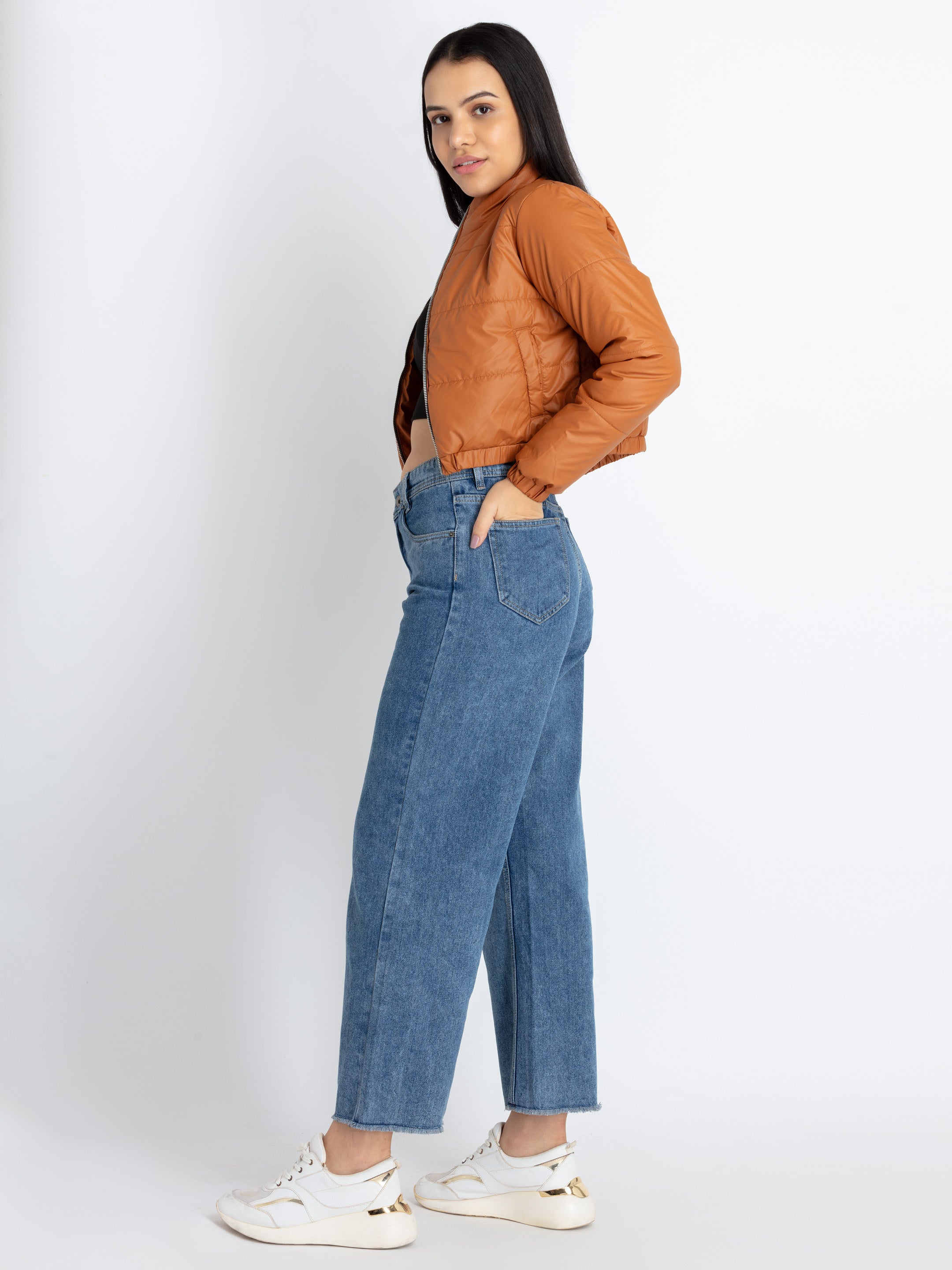 Womens Wide Leg Denim