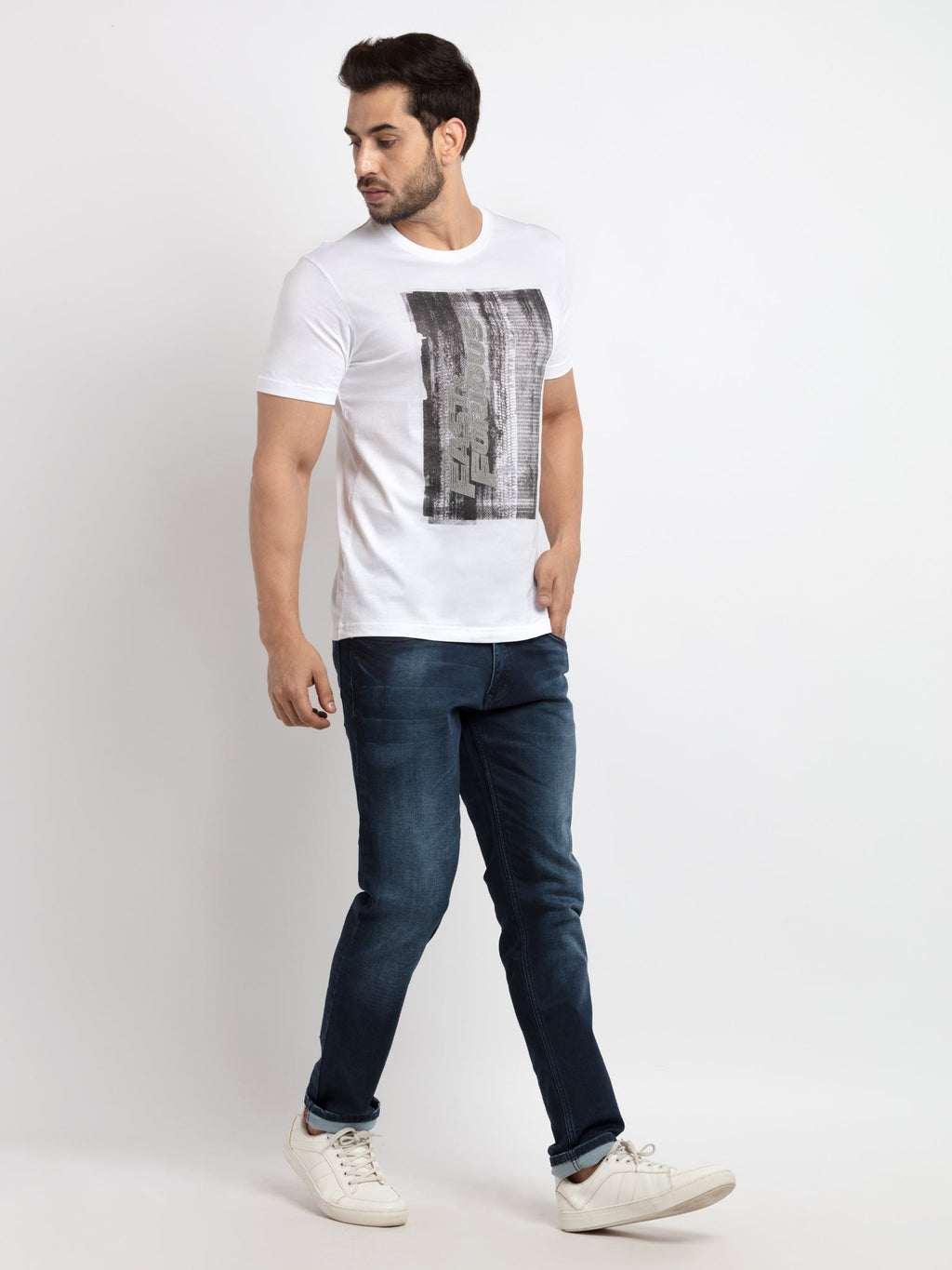 Mens Fast & Furious Printed T-Shirt