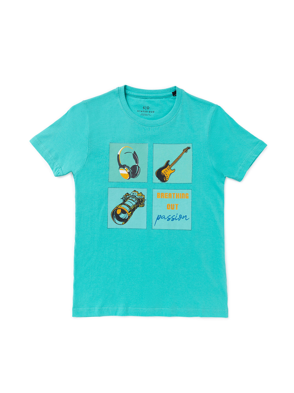 Kids Solar Activated Printed T-shirt