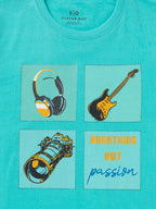 Kids Solar Activated Printed T-shirt