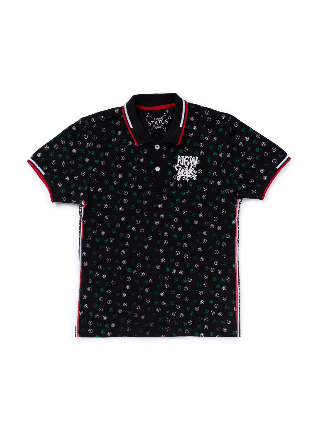 Kids Printed Polo