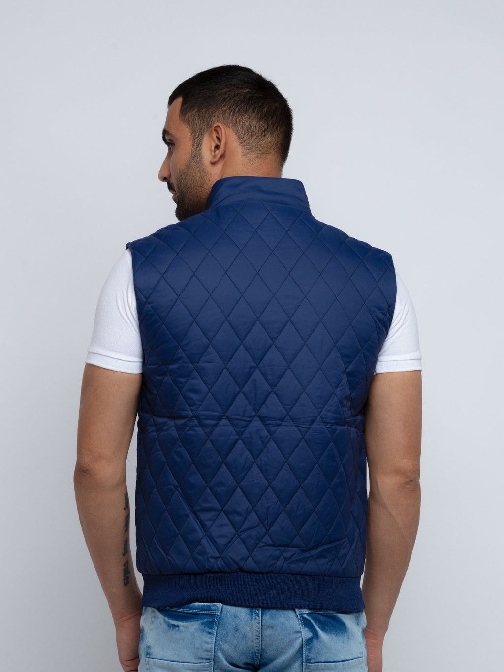 Sleeveless Quilted Jacket