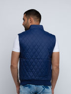 Sleeveless Quilted Jacket