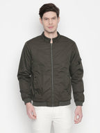 Solid Bomber Jacket