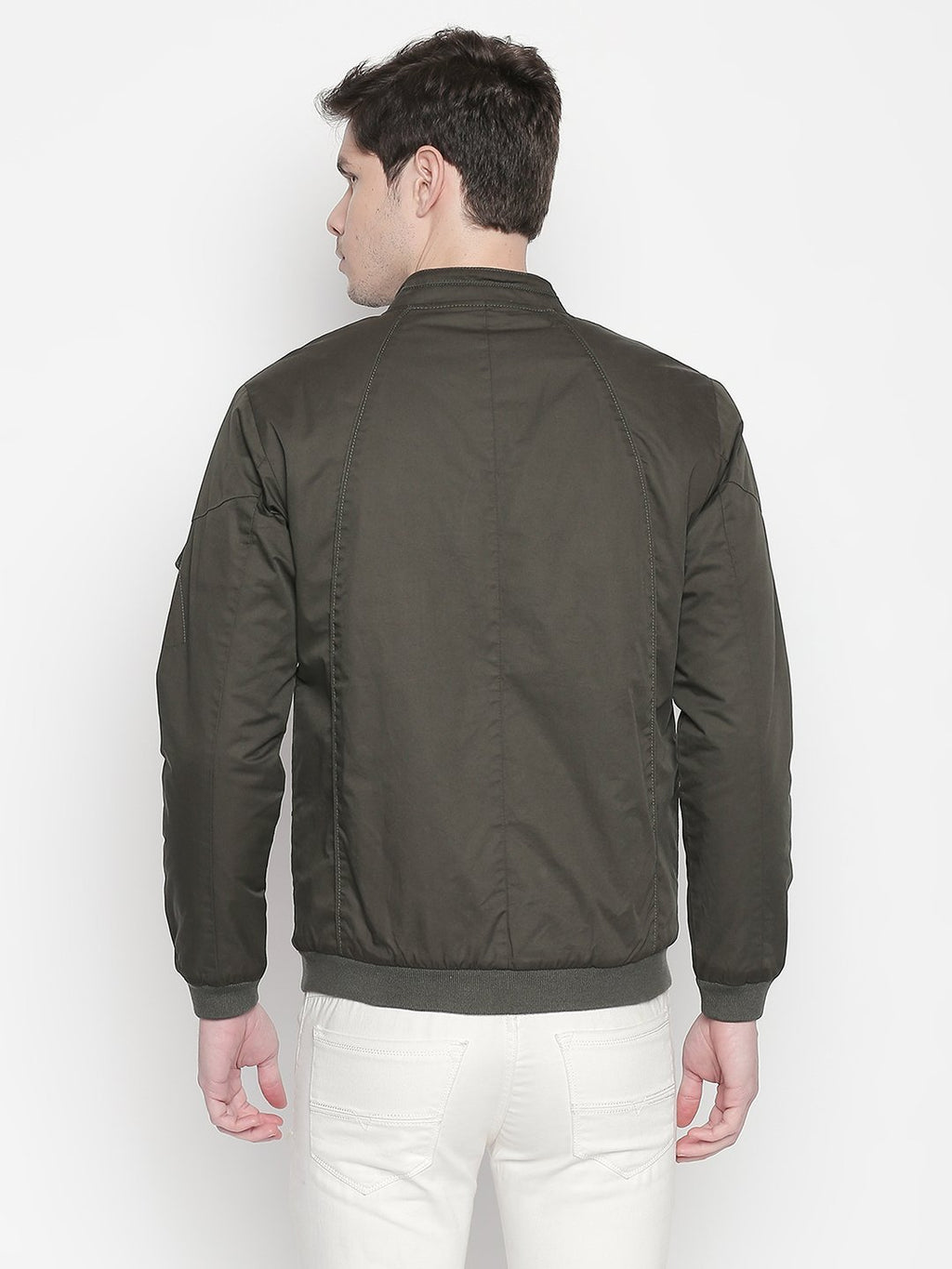 Solid Bomber Jacket