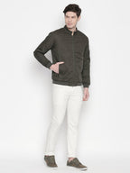 Solid Bomber Jacket