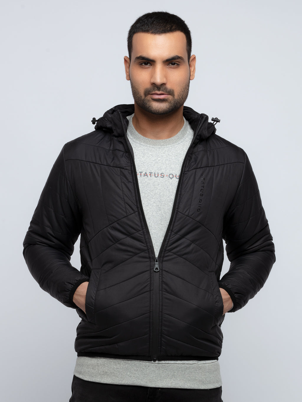 regular fit jacket for men