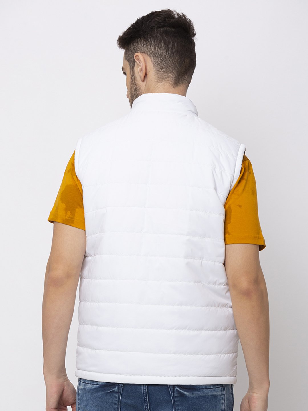 Solid Quilted Reversible Jacket