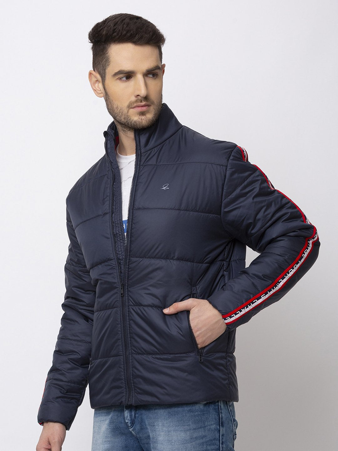 Solid Quilted Jacket