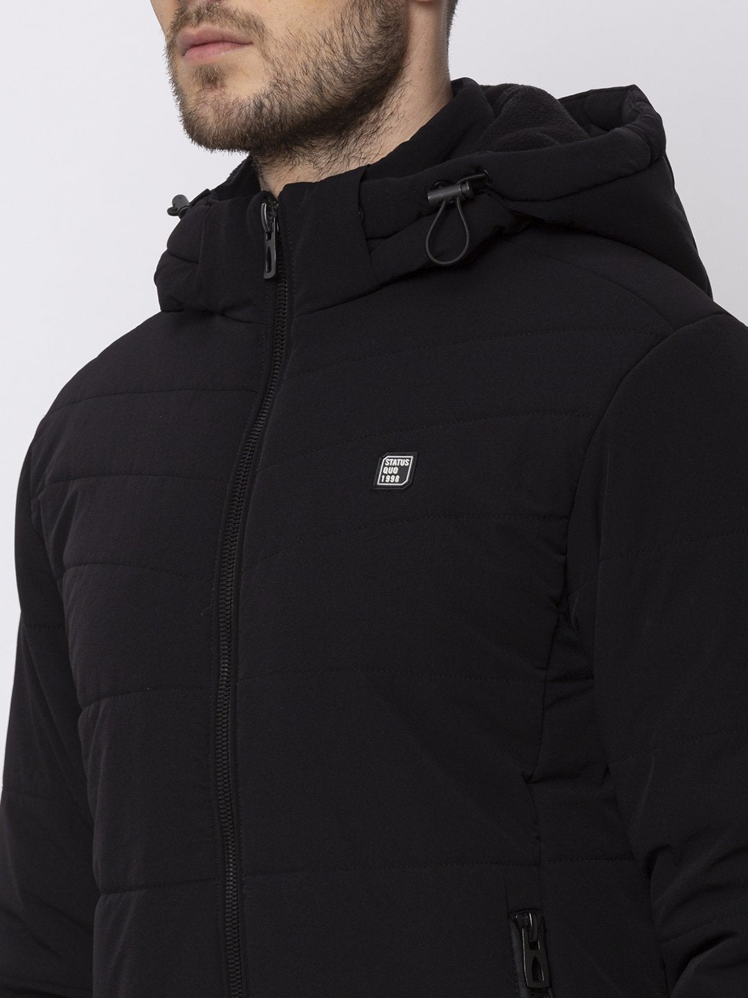 Solid Quilted Jacket
