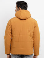 Mens Quilted Hooded Jacket