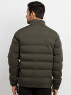 Mens Quilted  High Neck Jacket