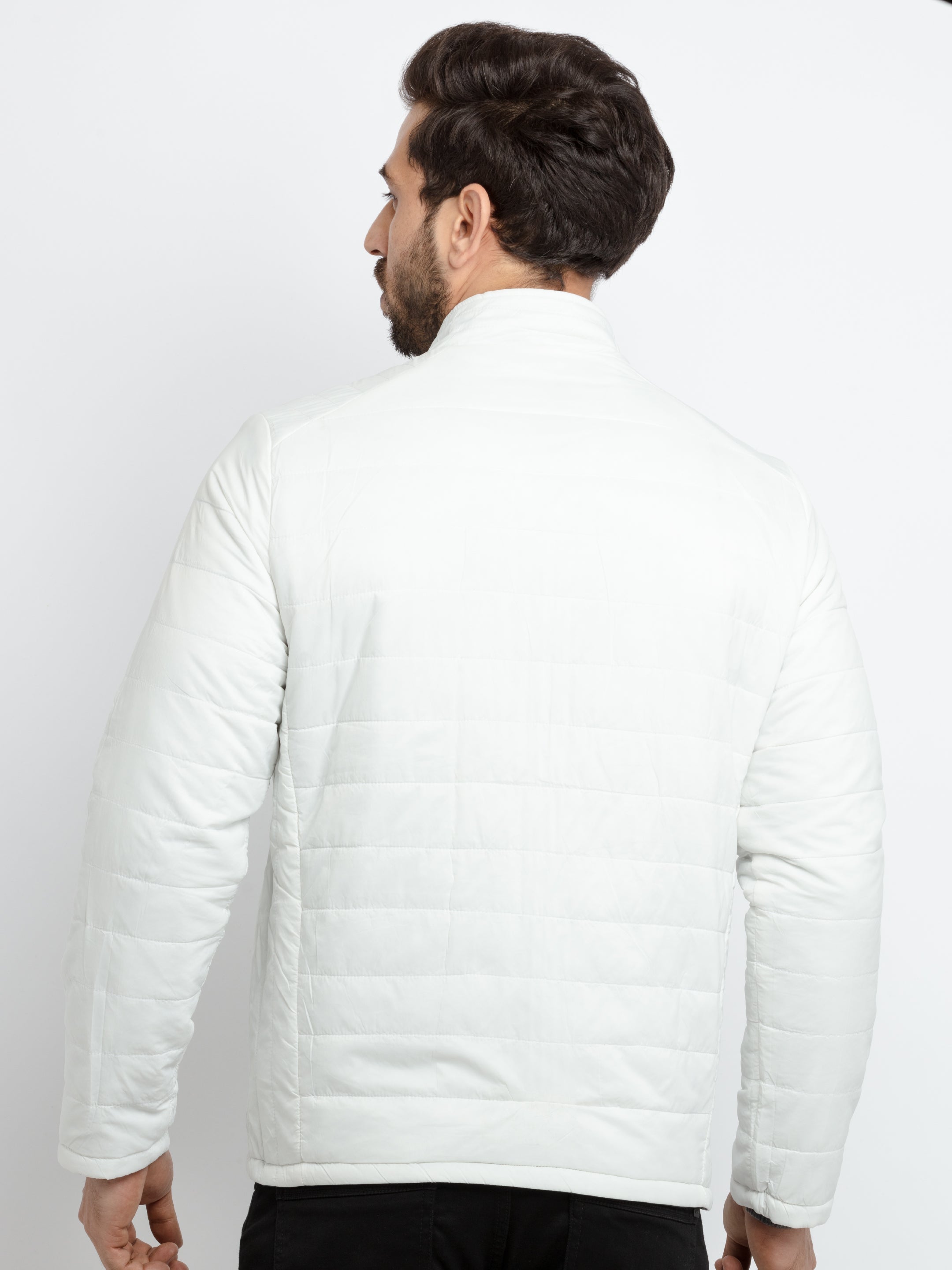 Mens Quilted Reversible High Neck Jacket S - Main Image