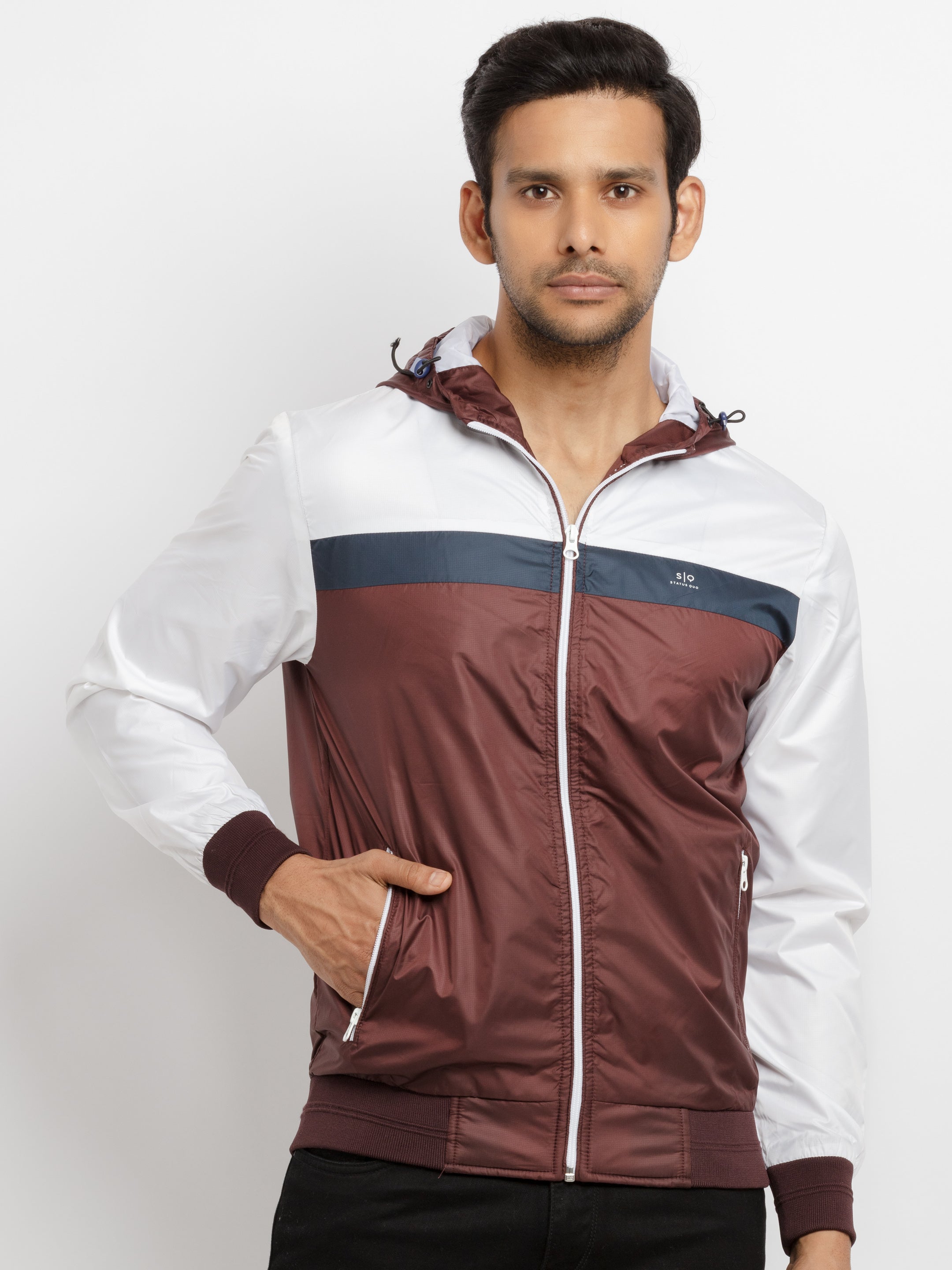 jacket for men with hood Main image