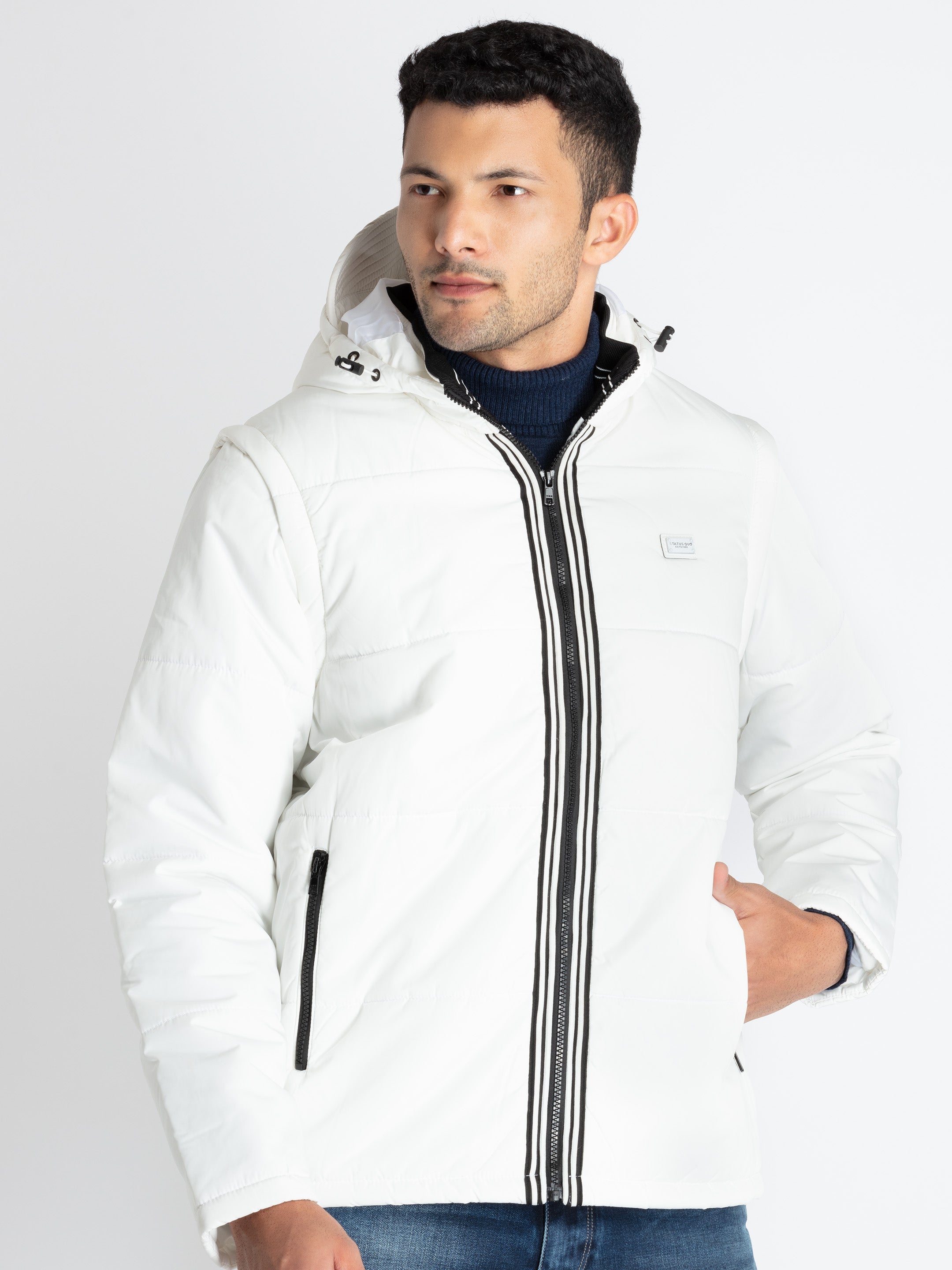 solid jacket for men