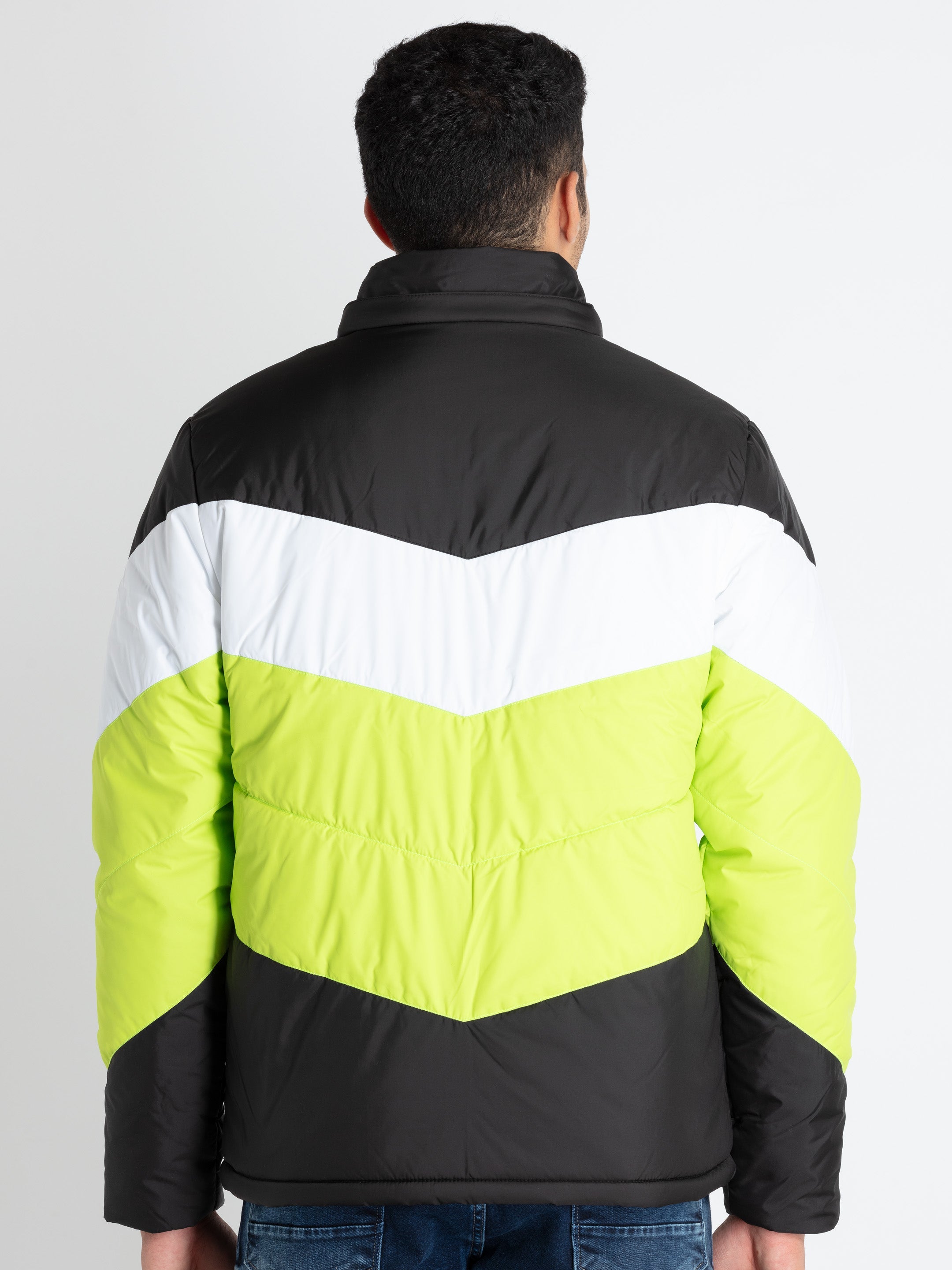 Mens Mix & Match Jacket With Detachable Hood