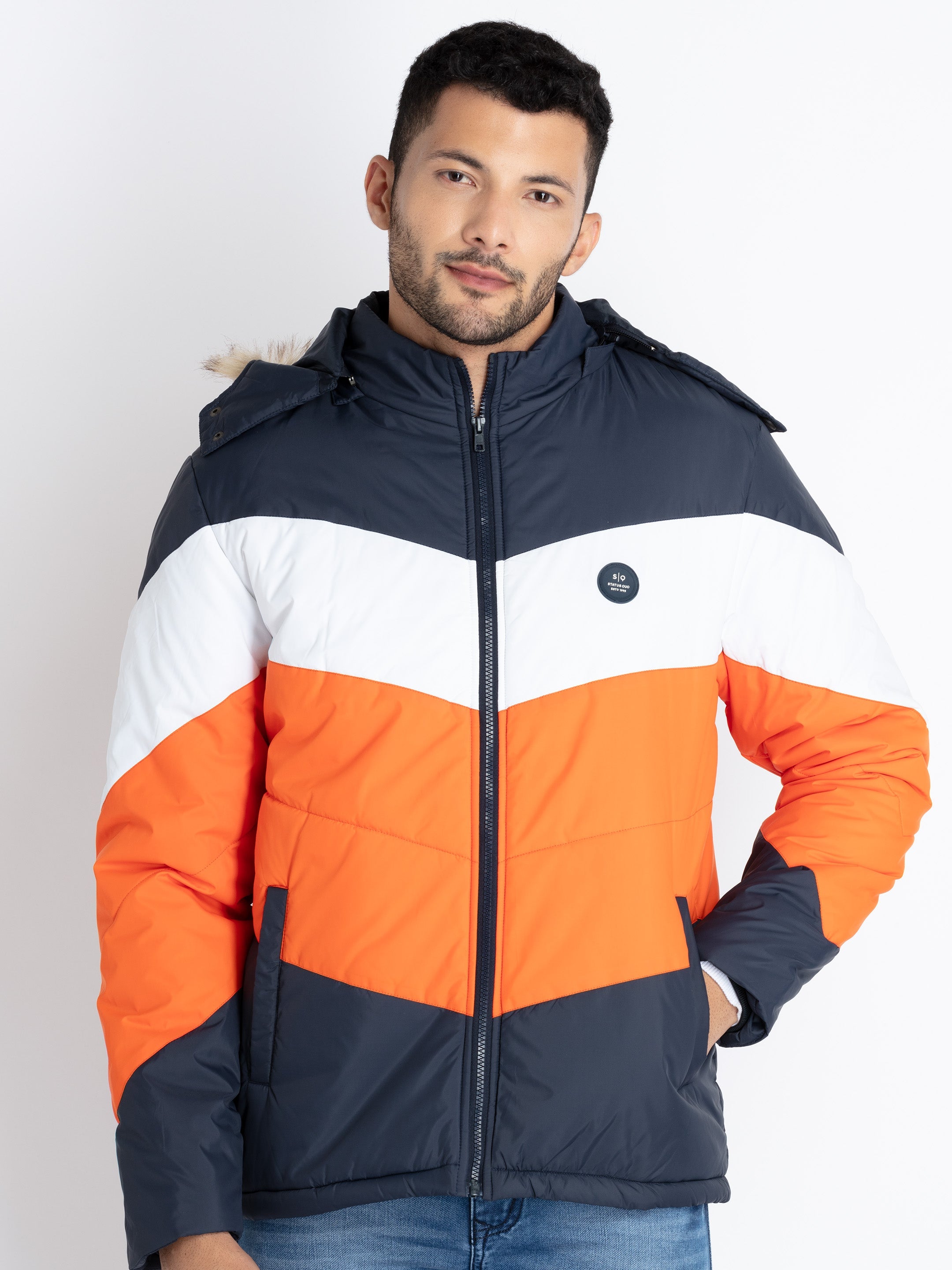 jacket for men with hood Main image