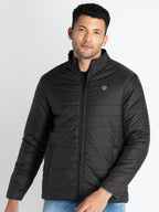 Mens Quilted Reversible High Neck Jacket