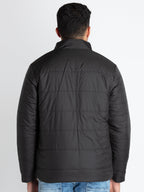 Mens Quilted Reversible High Neck Jacket