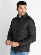 Mens Quilted Reversible High Neck Jacket