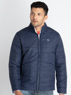 Mens Quilted Reversible High Neck Jacket