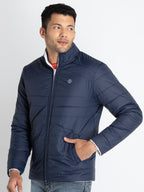 Mens Quilted Reversible High Neck Jacket