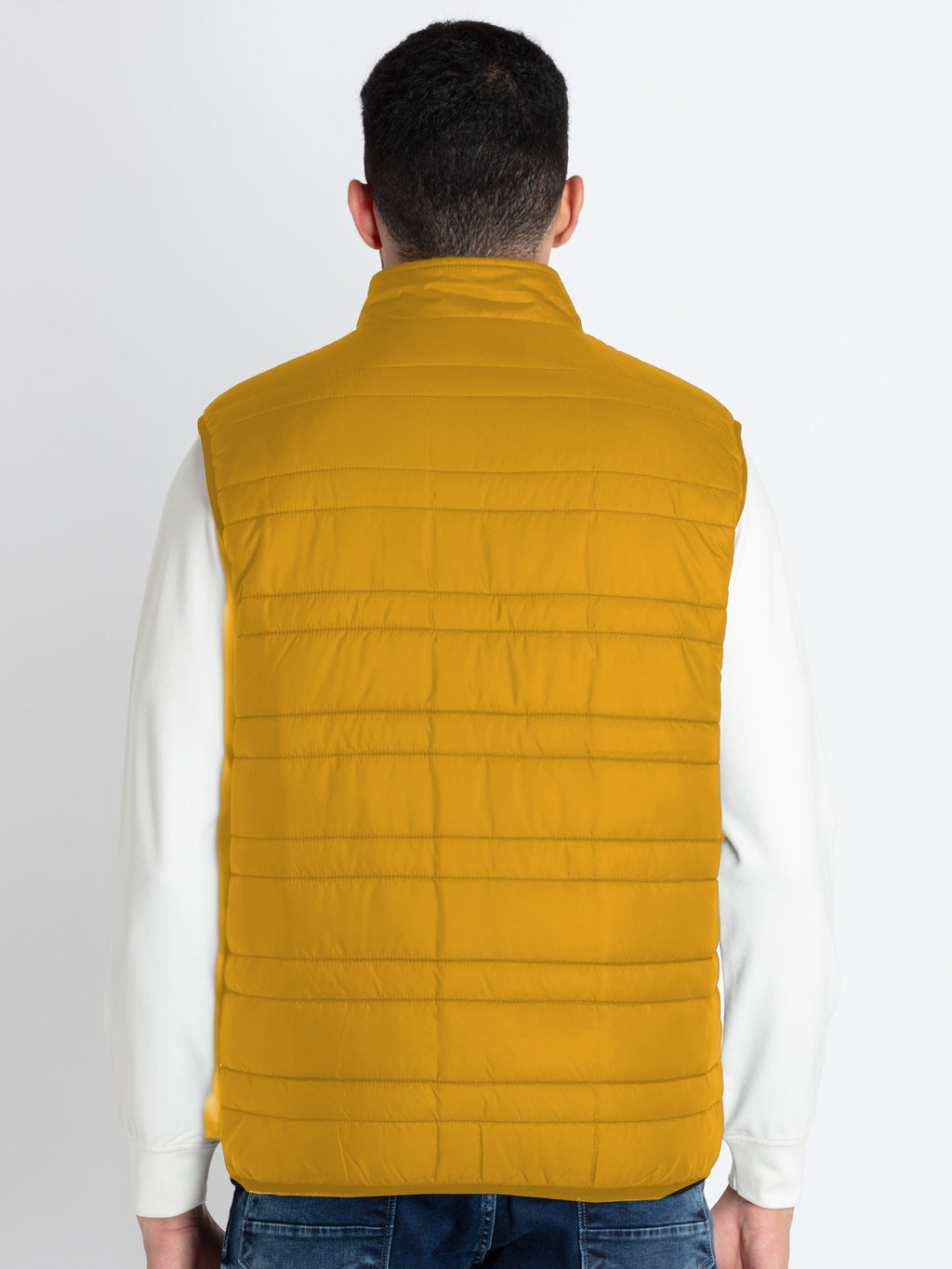 Mens Quilted Puffer Sleeveless Jacket
