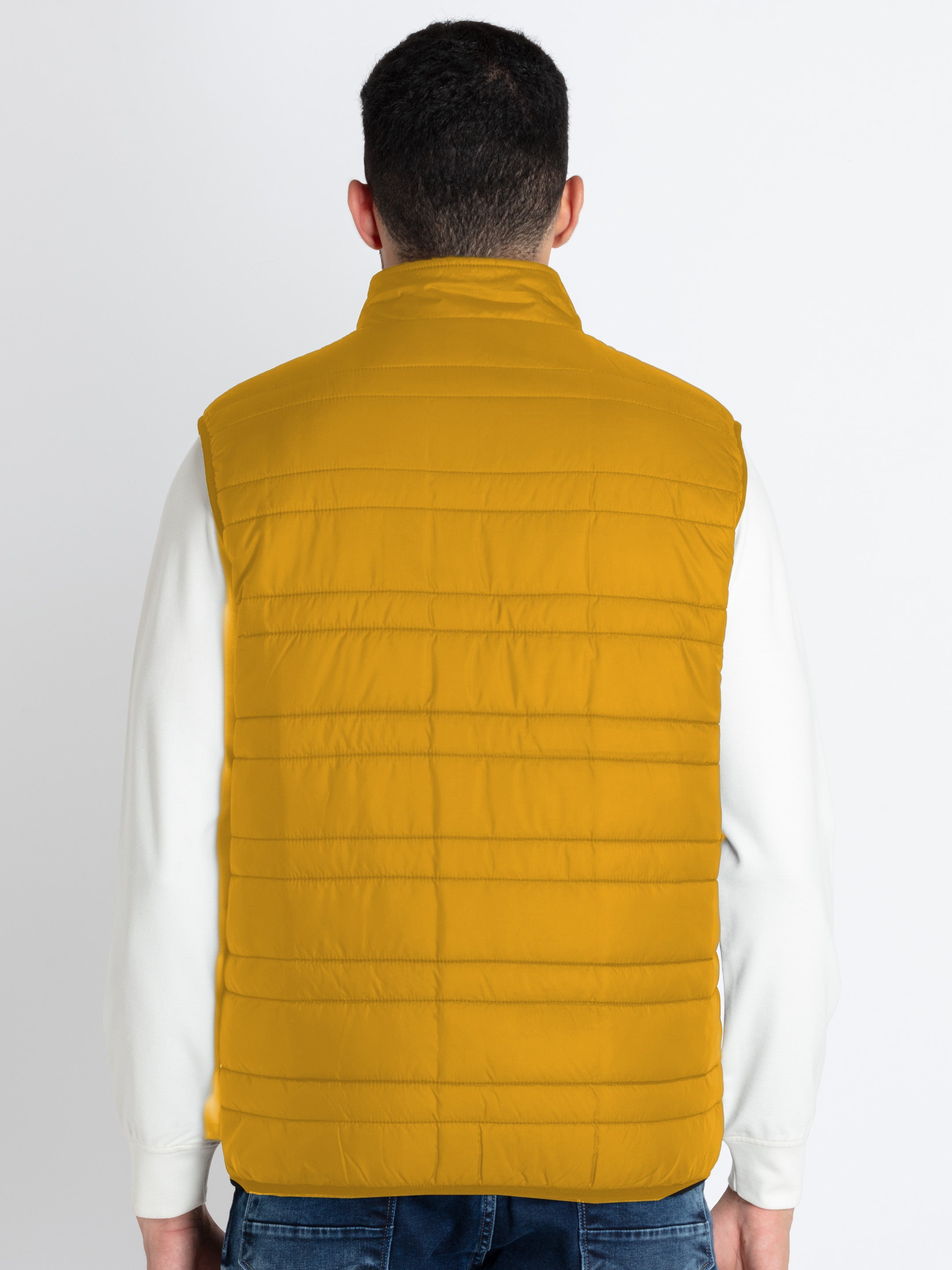 Mens Quilted Puffer Sleeveless Jacket