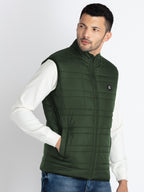Mens Quilted Puffer Sleeveless Jacket