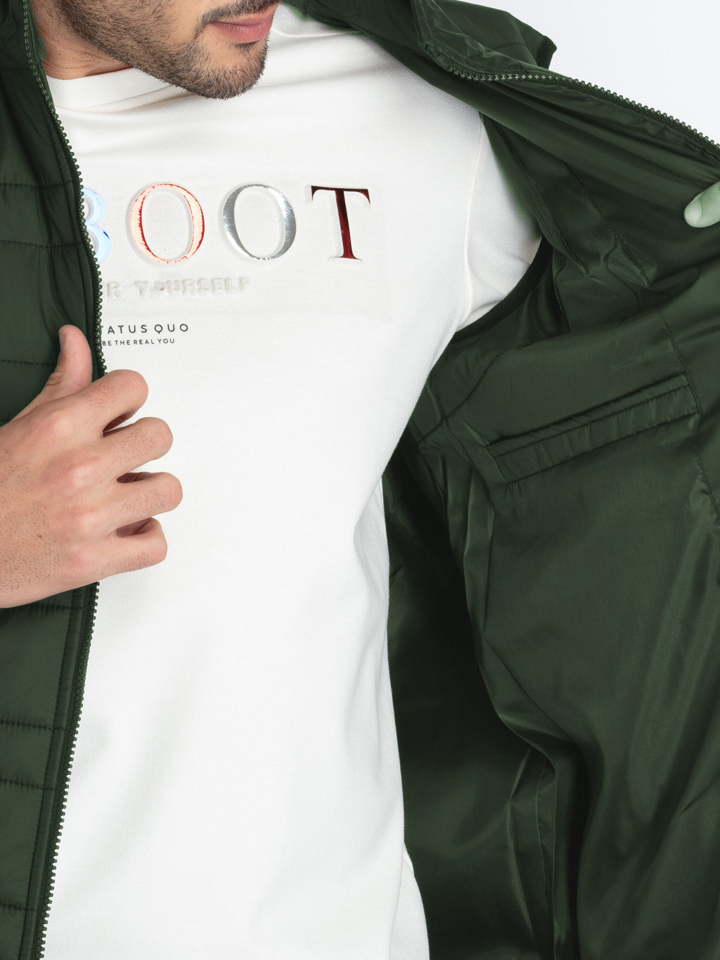 Mens Quilted Puffer Sleeveless Jacket
