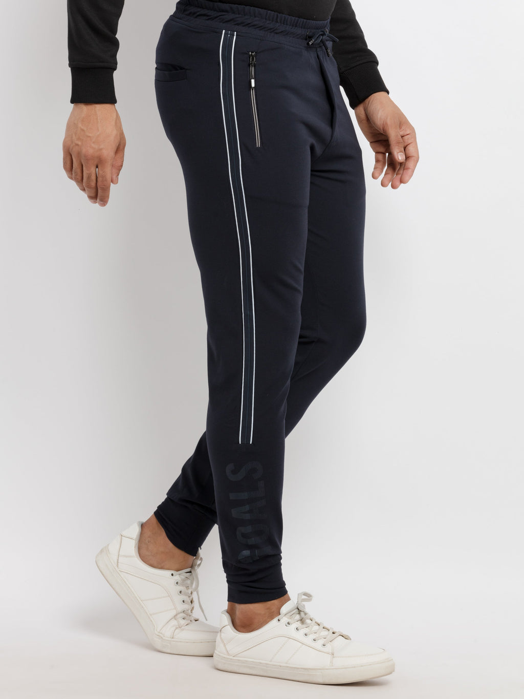 Mens Printed Regular Fit Joggers