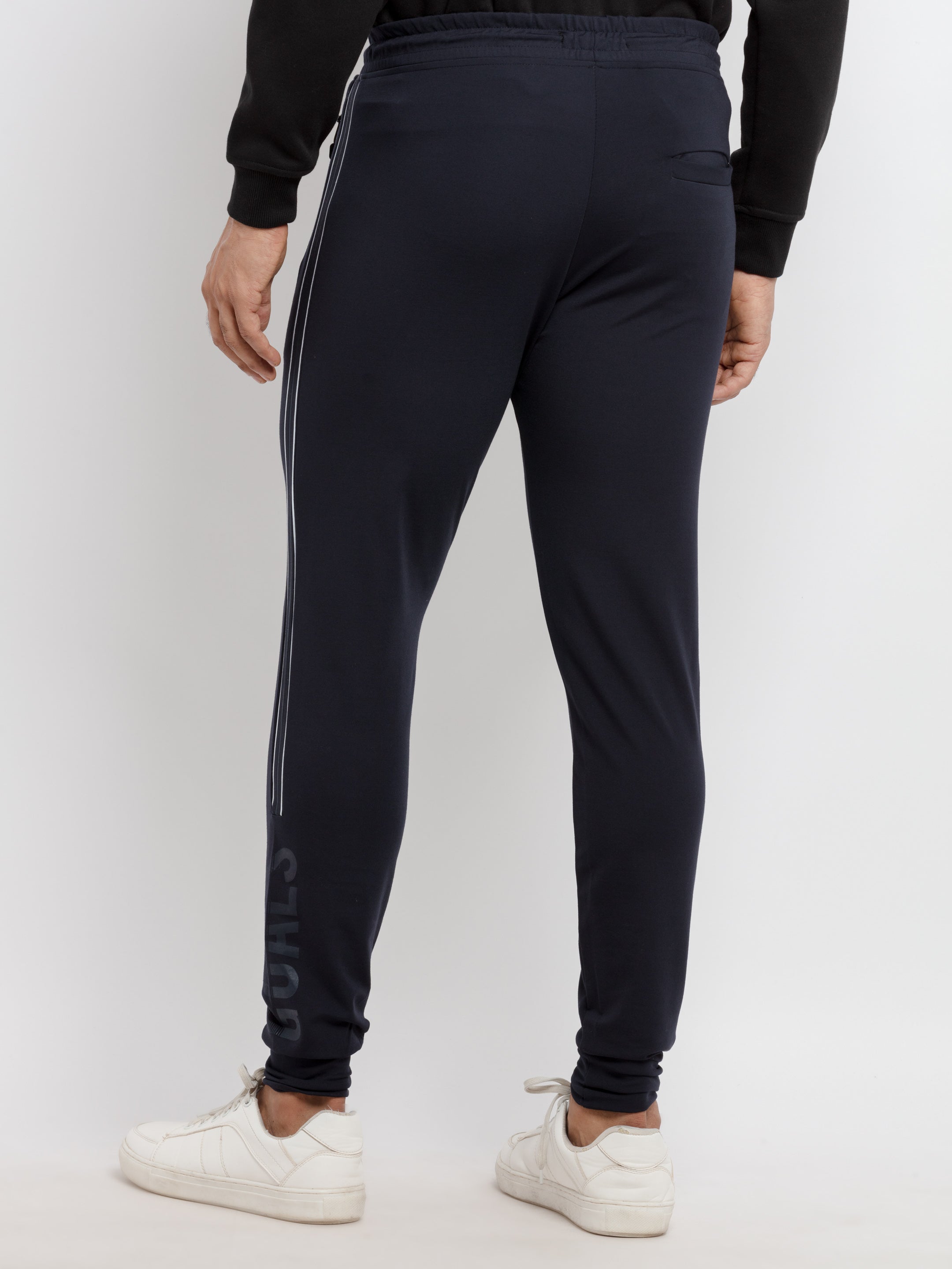 Mens Printed Regular Fit Joggers