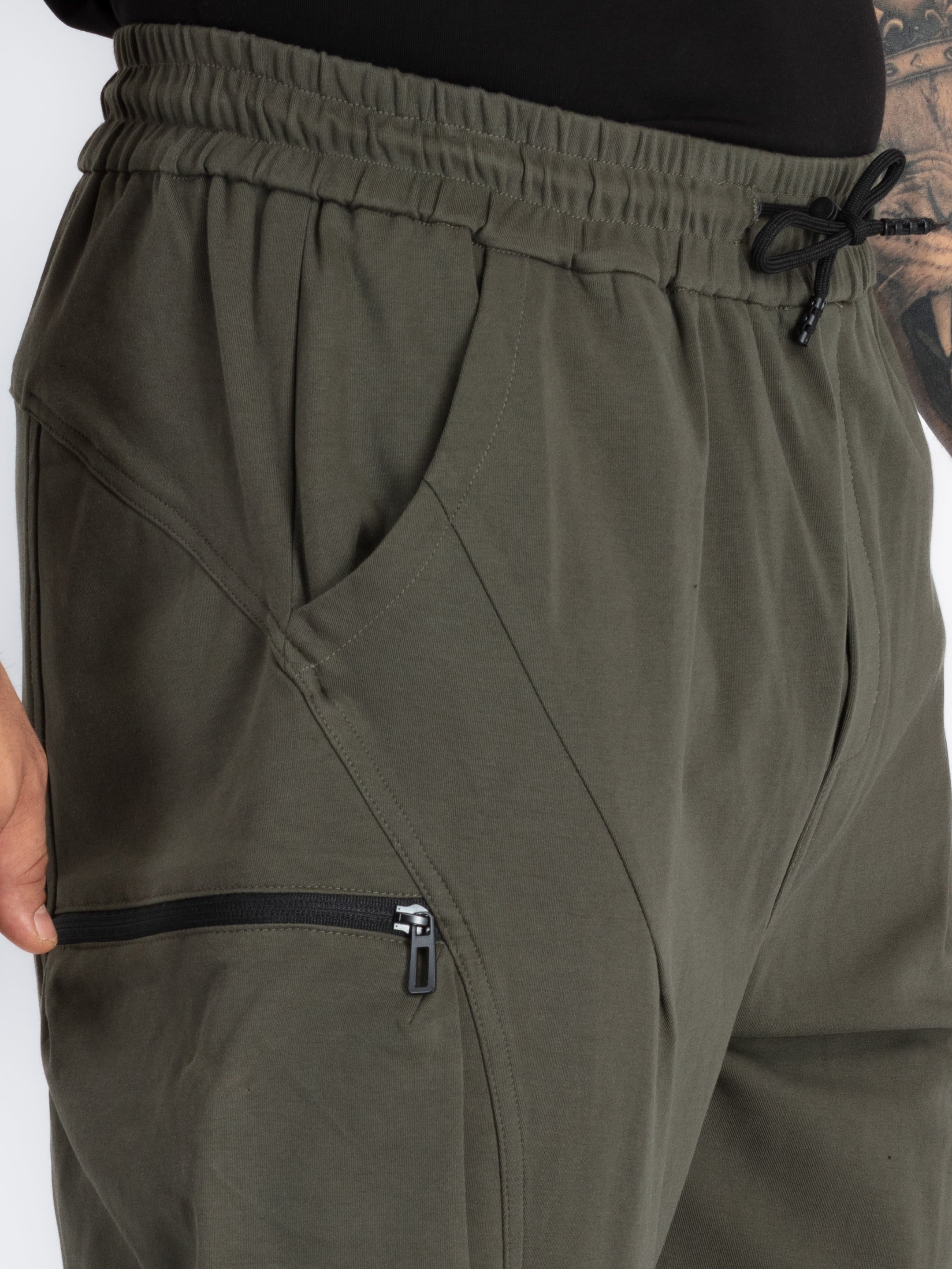 Mens Solid Balloon Fit Joggers