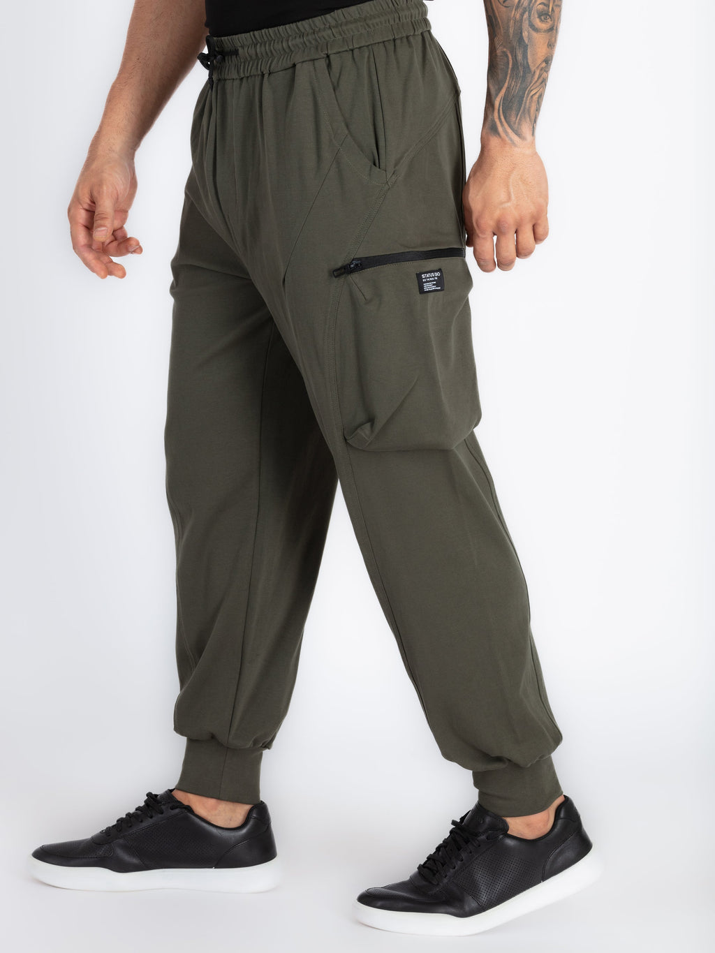 Mens Solid Balloon Fit Joggers