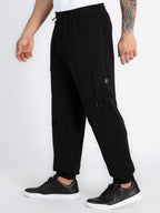 Mens Solid Balloon Fit Joggers