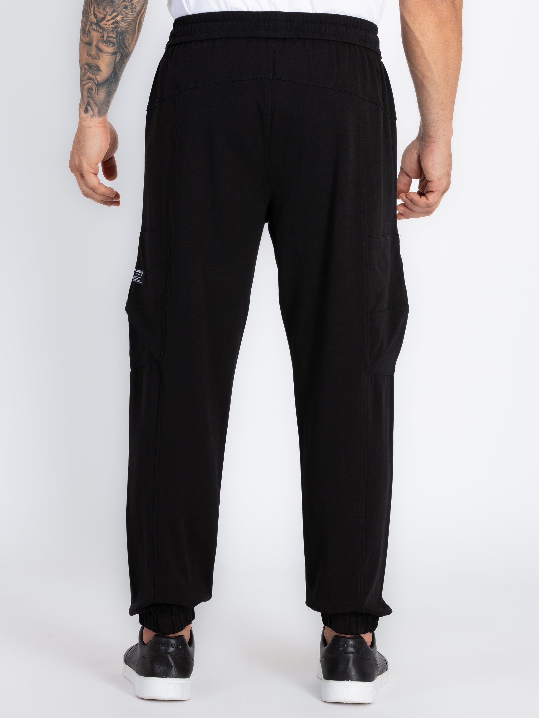 Mens Solid Balloon Fit Joggers