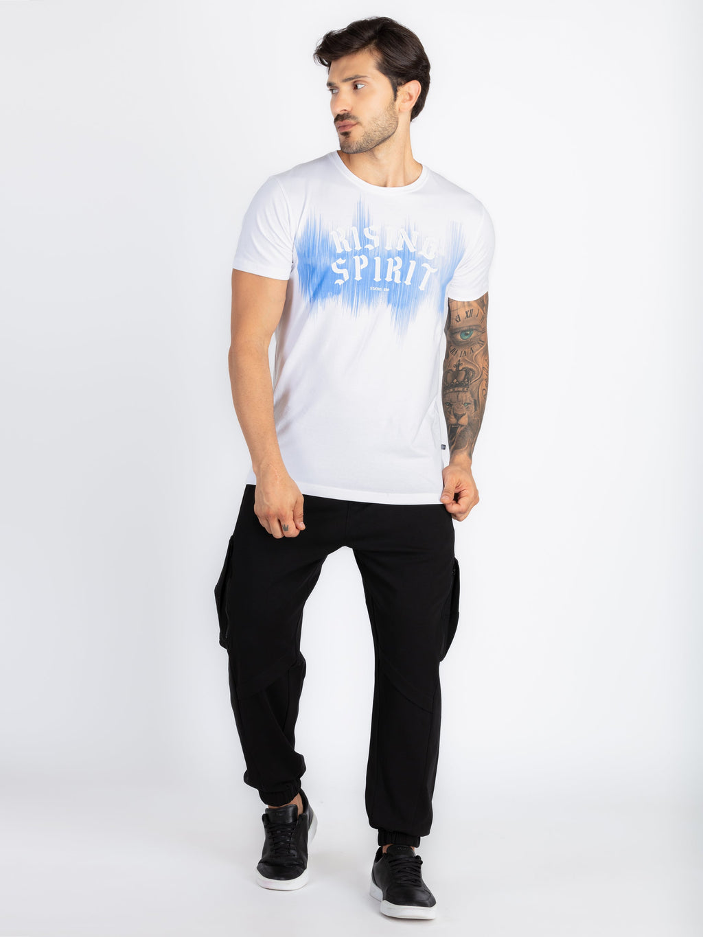 Mens Solid Balloon Fit Joggers