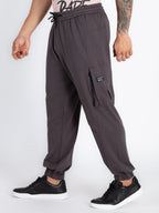 Mens Solid Balloon Fit Joggers