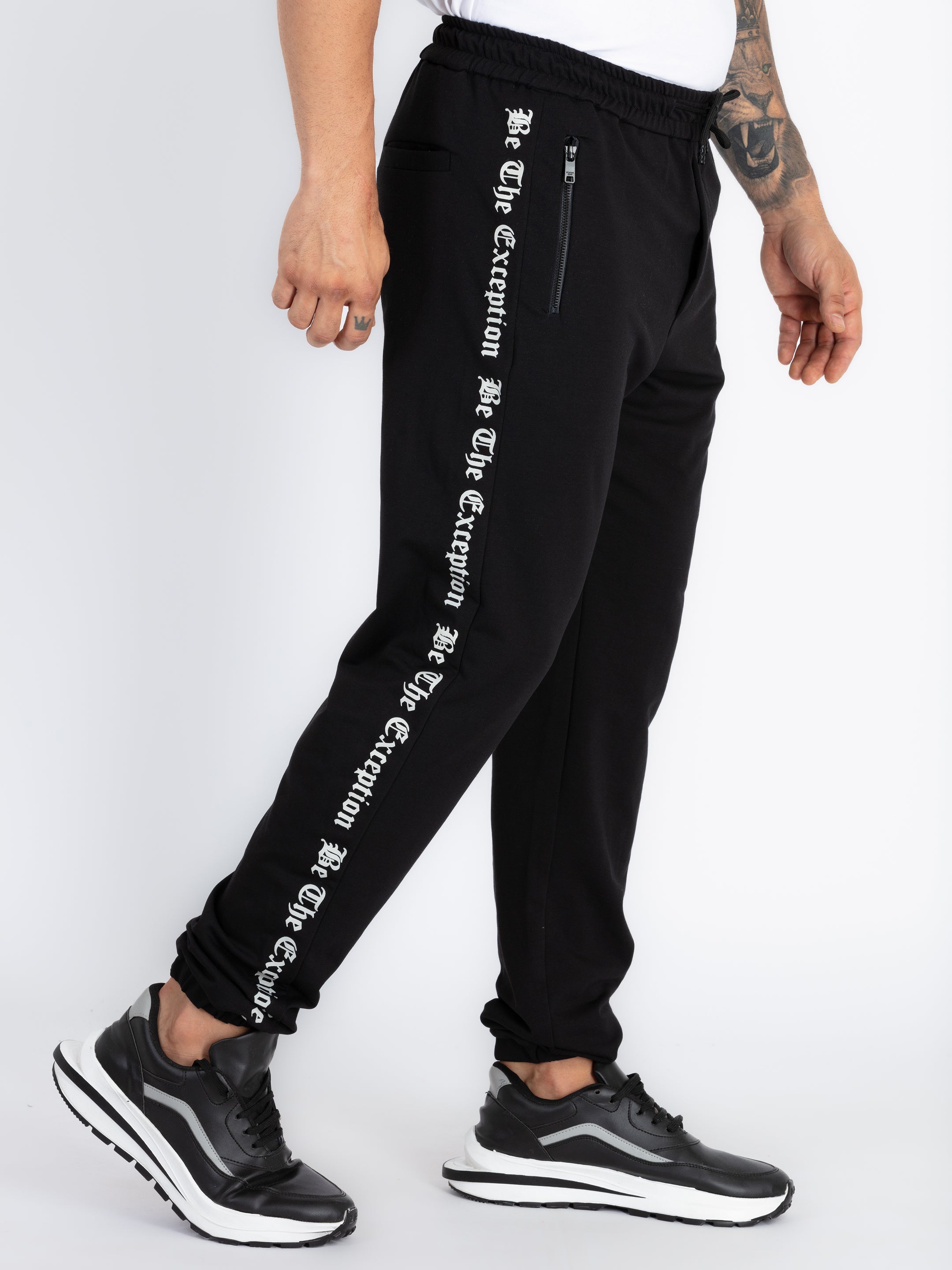 Mens Solid Regular Fit Joggers