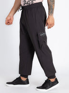 Mens Solid Regular Fit Joggers