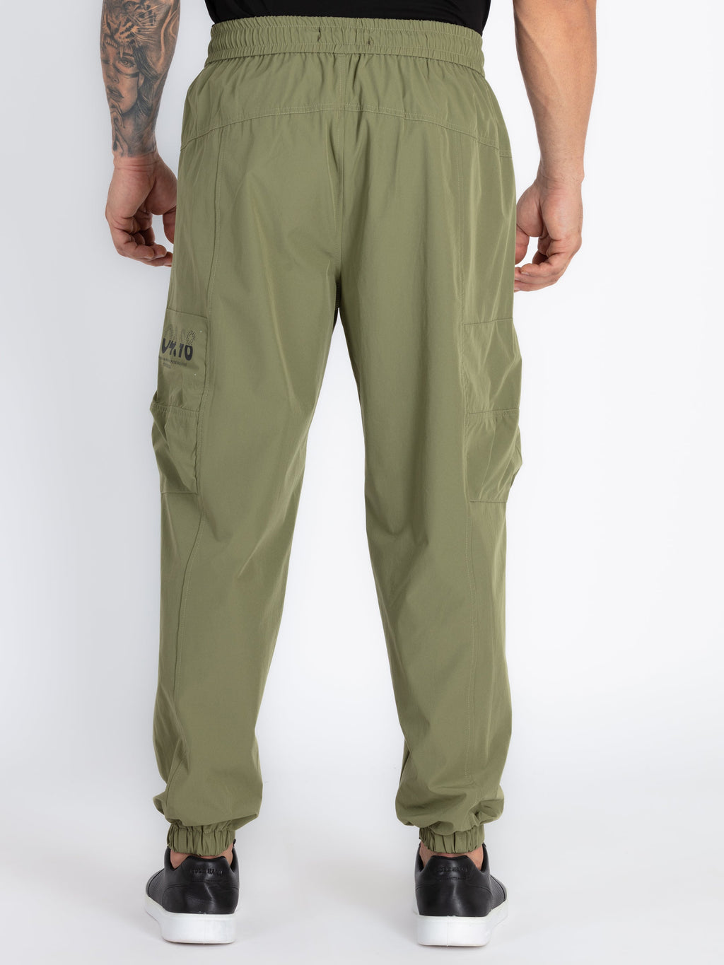 Mens Solid Regular Fit Joggers