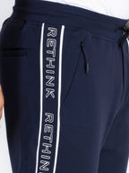 Mens Solid Regular Fit Joggers