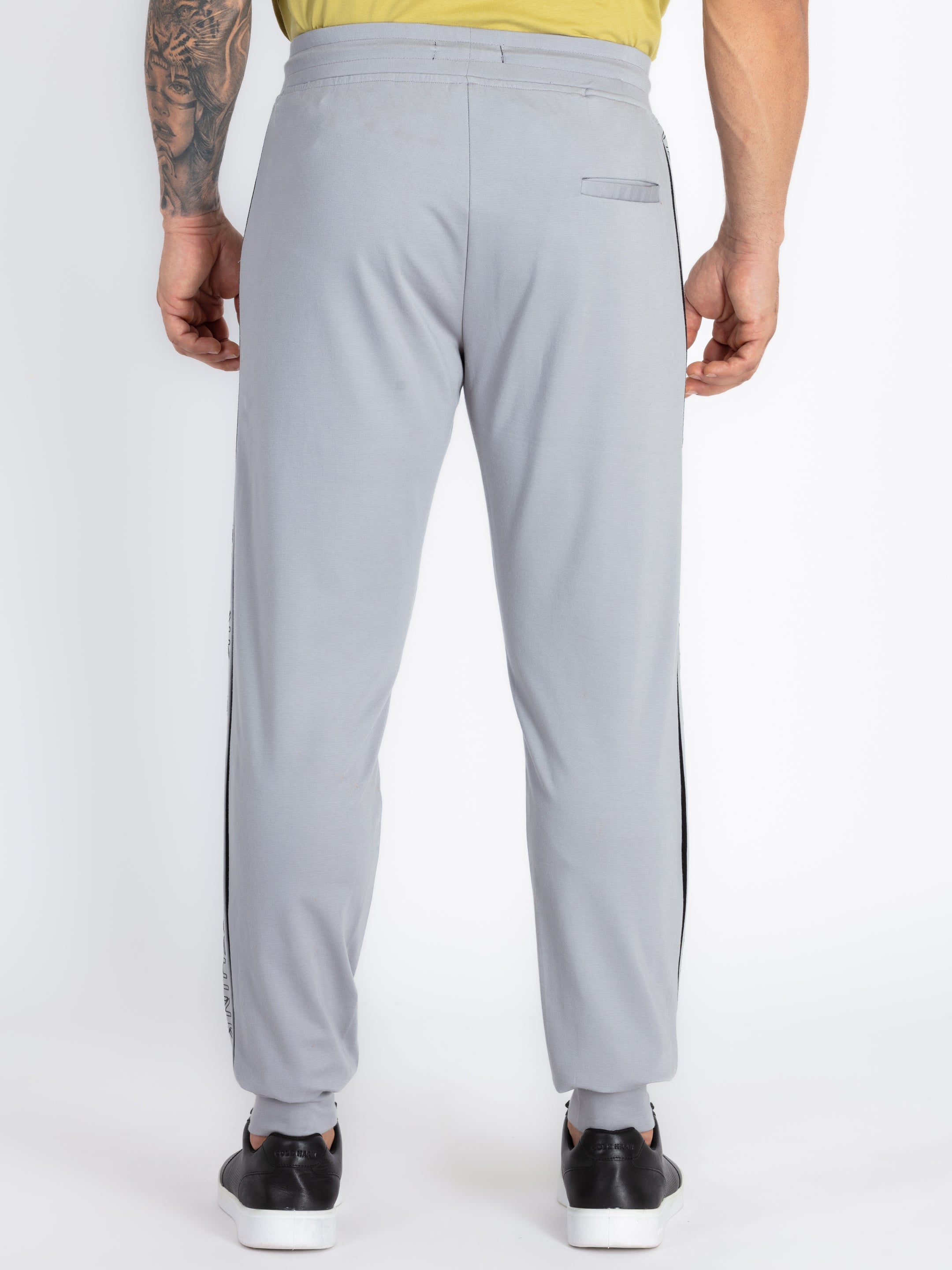 Mens Solid Regular Fit Joggers