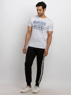 Mens Printed Regular Fit Joggers