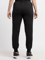 Womens Solid Regular Fit Joggers