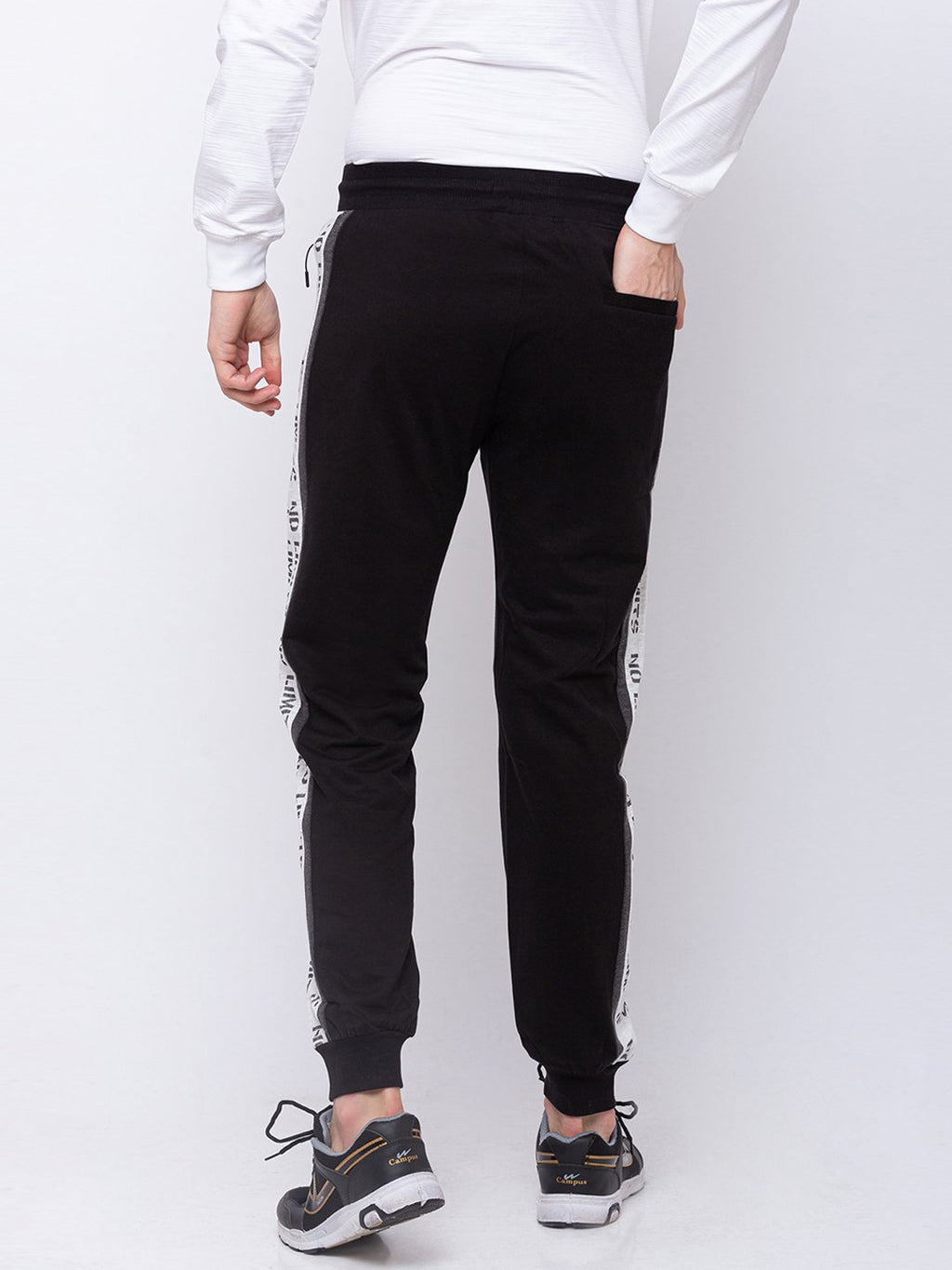 Solid Regular Fit Joggers
