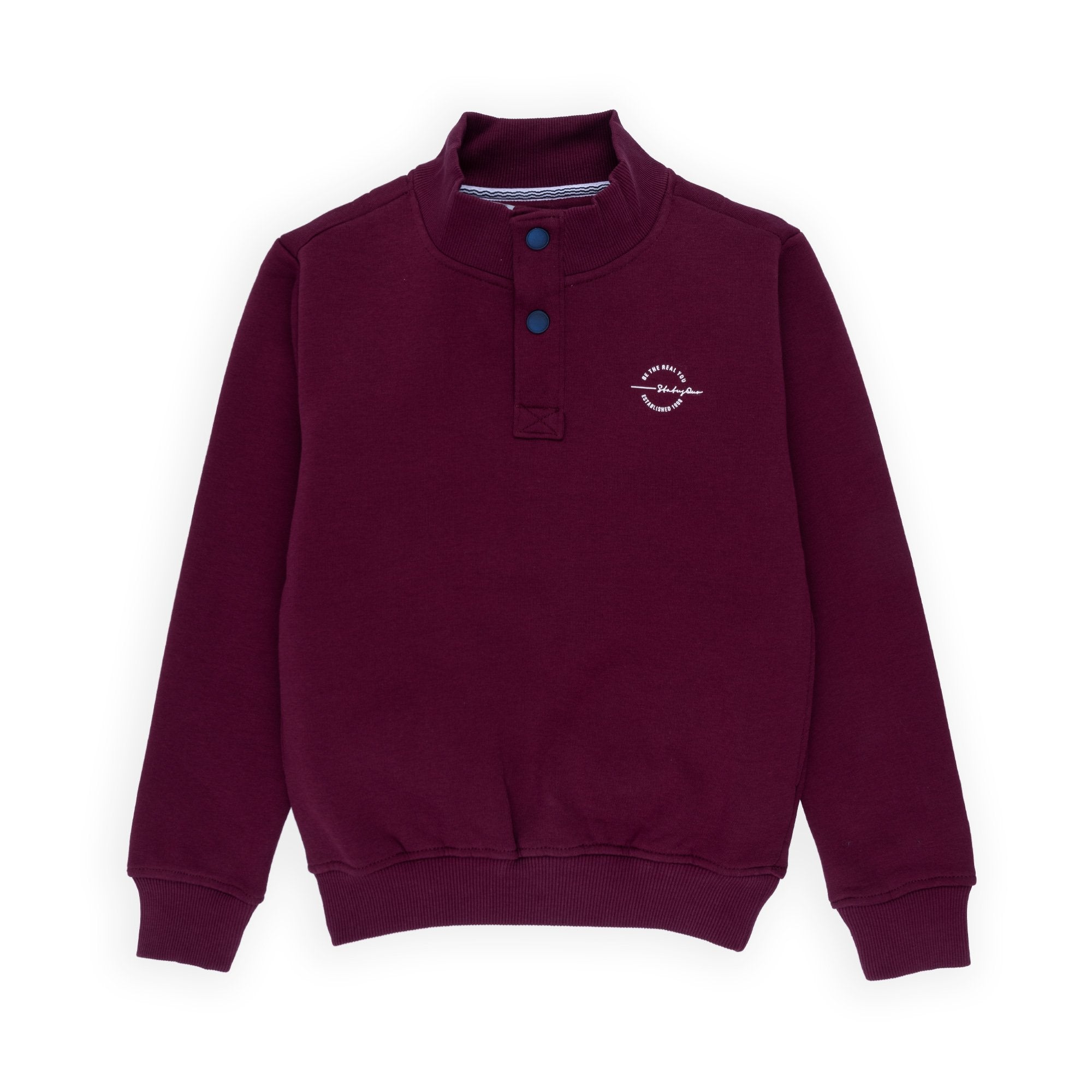 high neck sweatshirt for boys