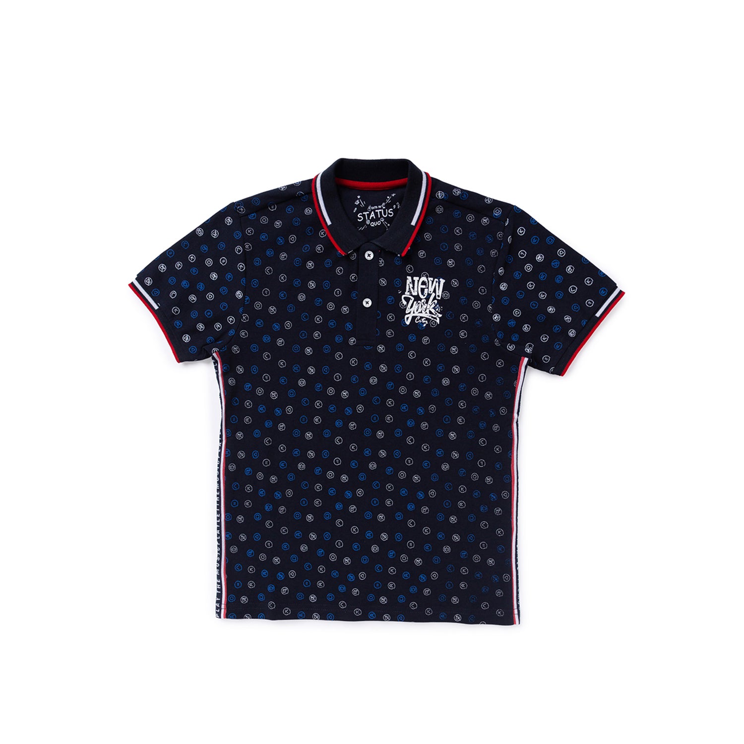 Kids Printed Polo