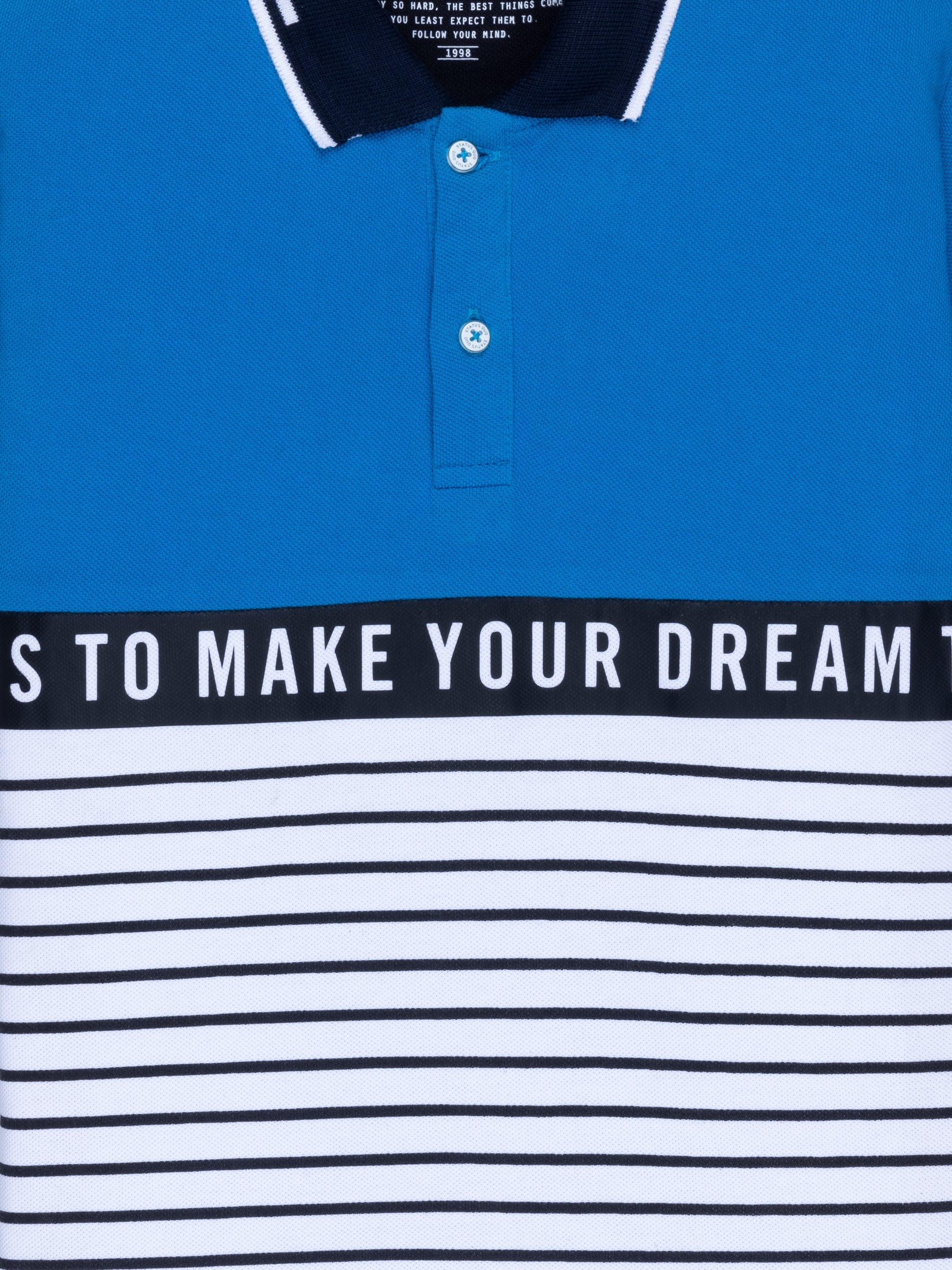 Boys Printed Polo T-shirt